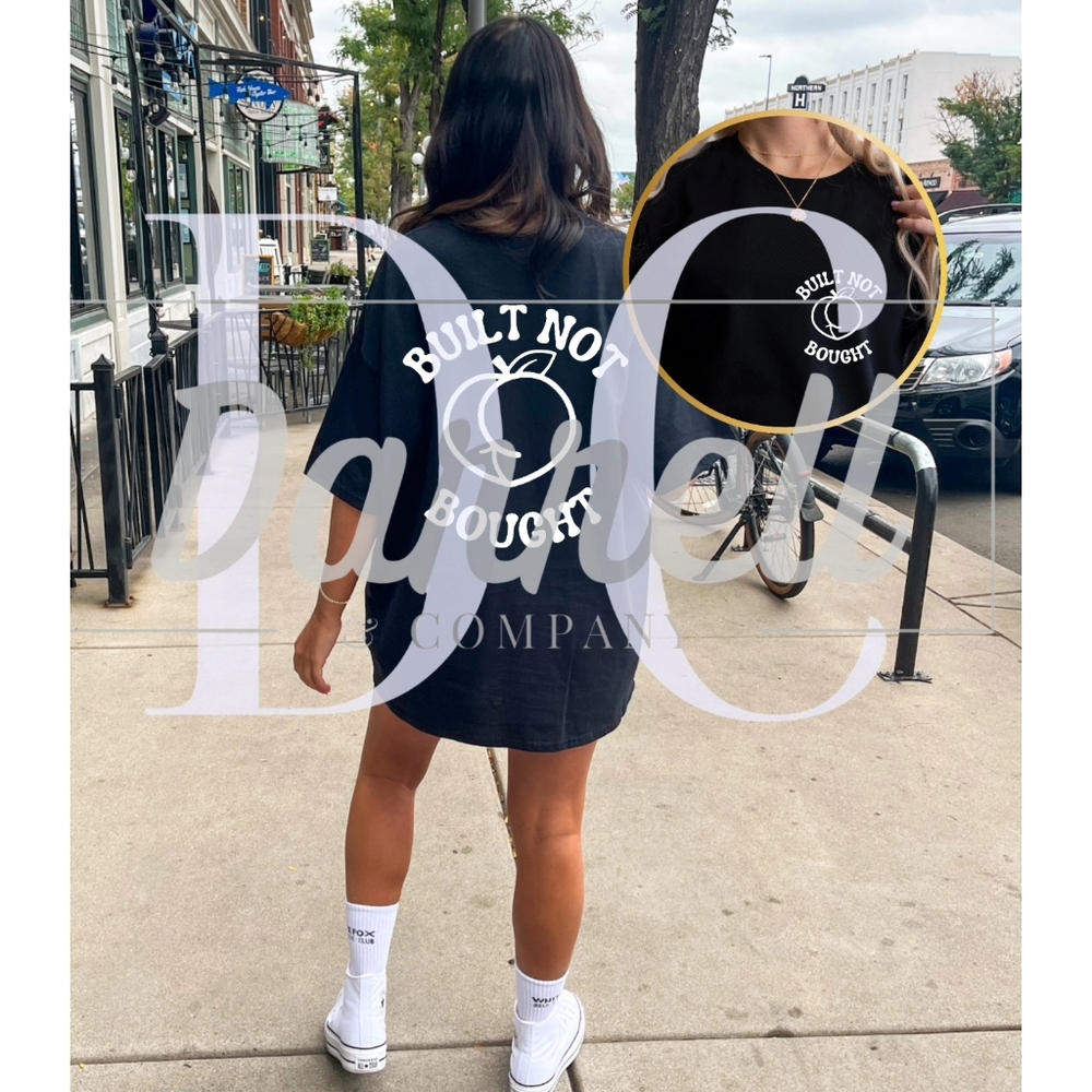 Built not Bought Gym Tshirt